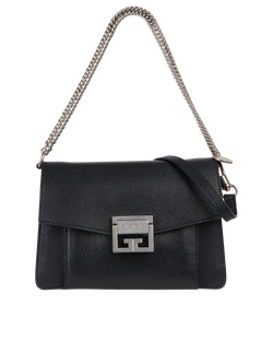 GV3 Chain Mini Bag,Leather,Black,S,KUE0136,3*